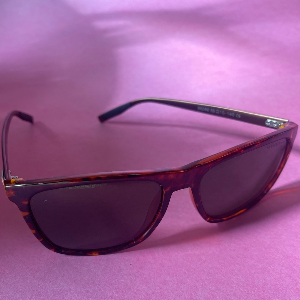 Merry’s Tortoise shell polarized sunglasses unisex square fit